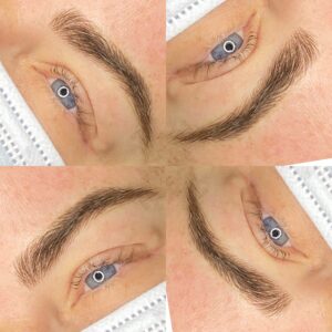 Natural-looking microblading brows at Angel Skin Lab in Cheadle